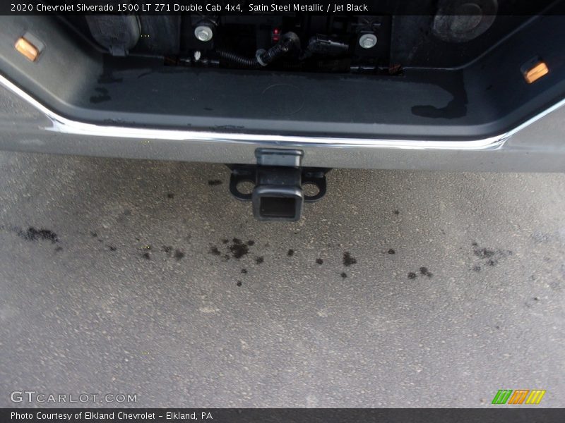Satin Steel Metallic / Jet Black 2020 Chevrolet Silverado 1500 LT Z71 Double Cab 4x4
