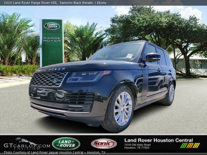 Santorini Black Metallic / Ebony 2020 Land Rover Range Rover HSE