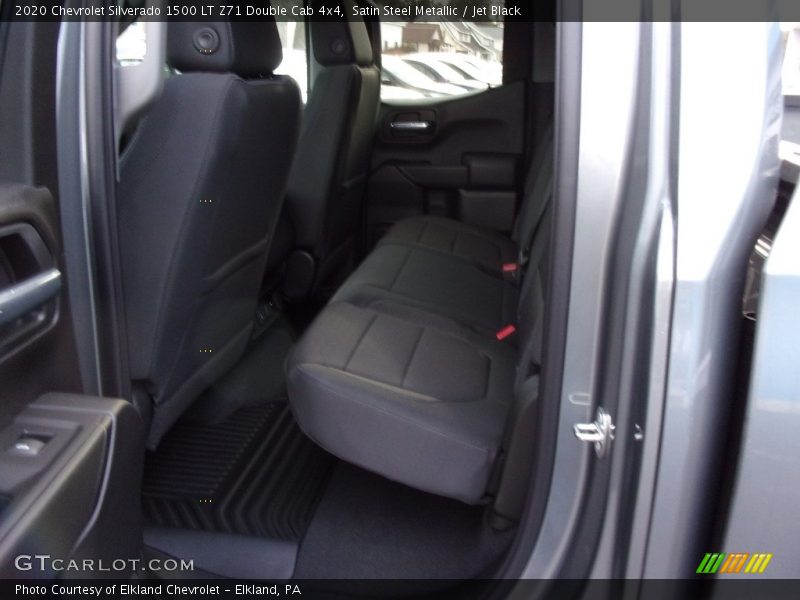 Satin Steel Metallic / Jet Black 2020 Chevrolet Silverado 1500 LT Z71 Double Cab 4x4