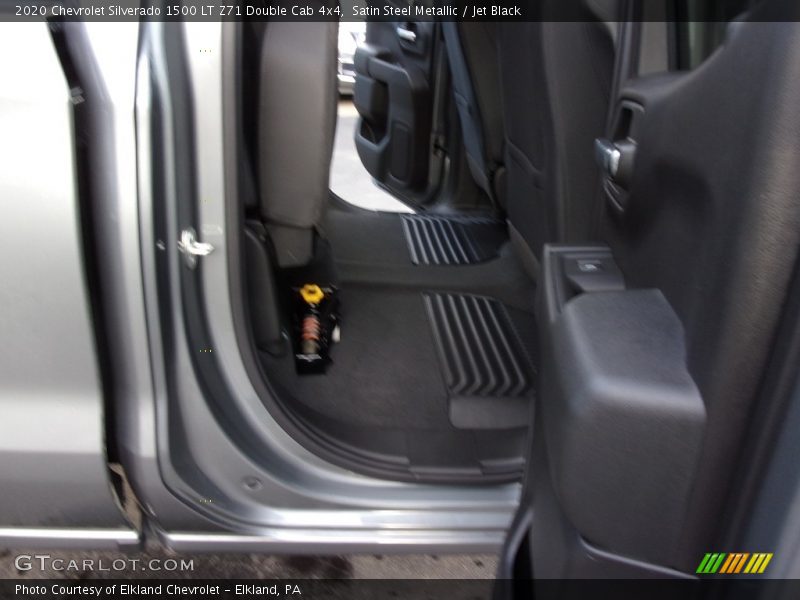 Satin Steel Metallic / Jet Black 2020 Chevrolet Silverado 1500 LT Z71 Double Cab 4x4