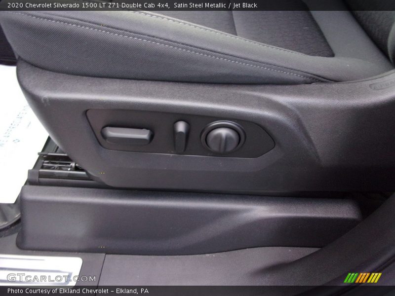 Satin Steel Metallic / Jet Black 2020 Chevrolet Silverado 1500 LT Z71 Double Cab 4x4