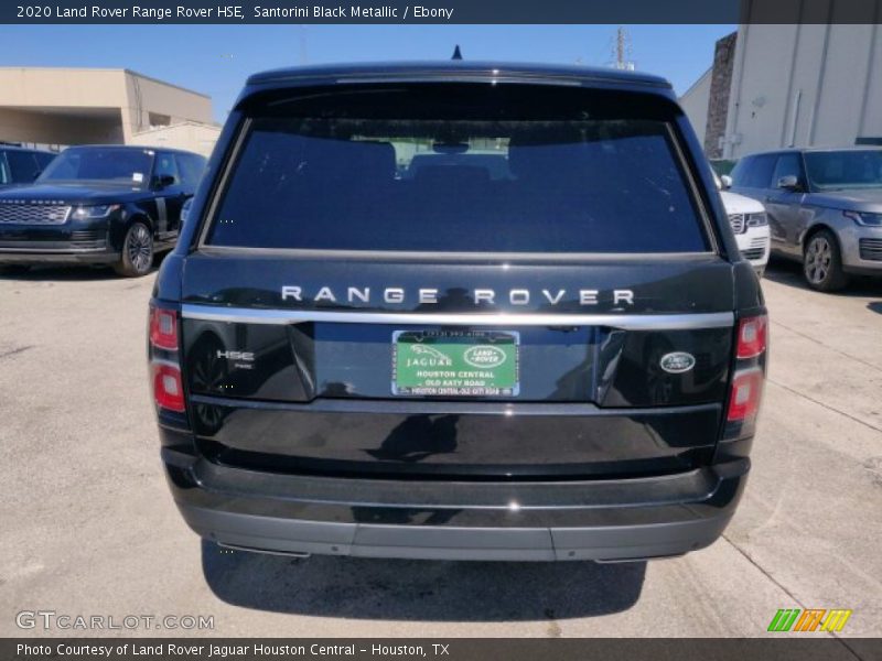 Santorini Black Metallic / Ebony 2020 Land Rover Range Rover HSE
