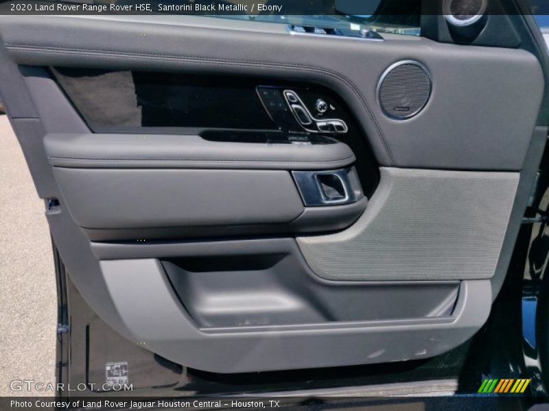 Santorini Black Metallic / Ebony 2020 Land Rover Range Rover HSE