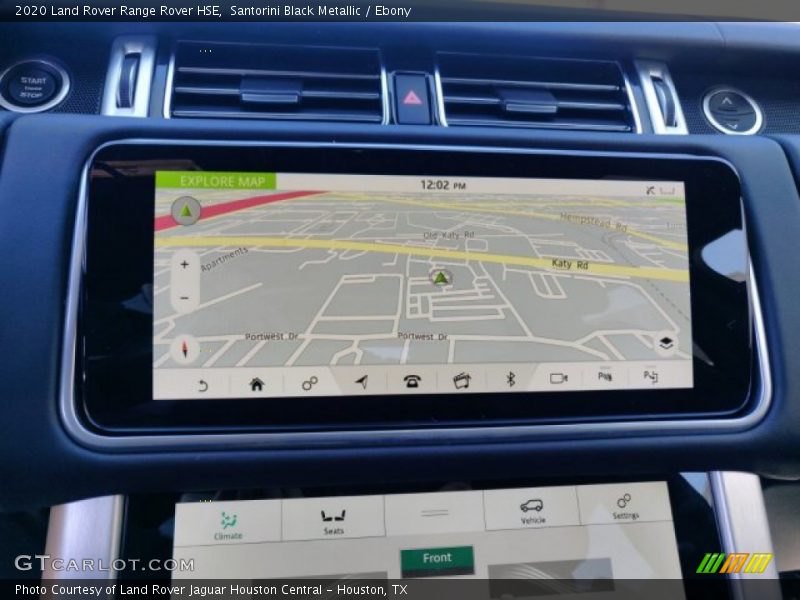 Santorini Black Metallic / Ebony 2020 Land Rover Range Rover HSE