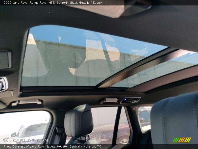 Santorini Black Metallic / Ebony 2020 Land Rover Range Rover HSE