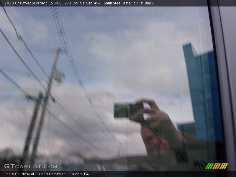Satin Steel Metallic / Jet Black 2020 Chevrolet Silverado 1500 LT Z71 Double Cab 4x4