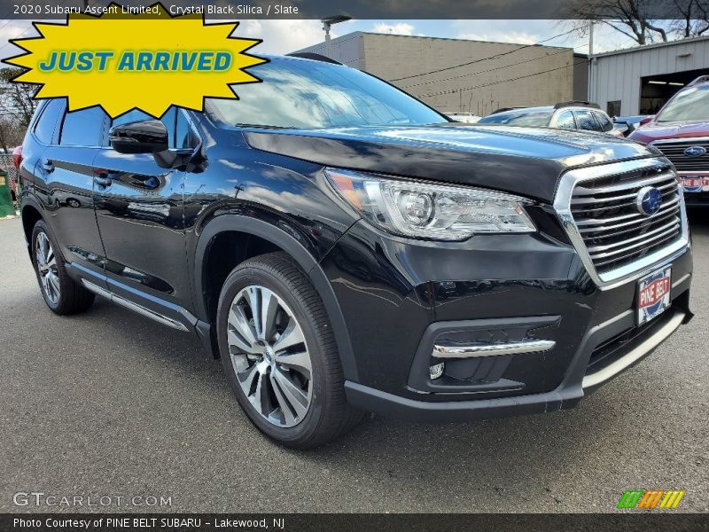 Crystal Black Silica / Slate 2020 Subaru Ascent Limited