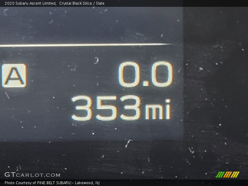 Crystal Black Silica / Slate 2020 Subaru Ascent Limited