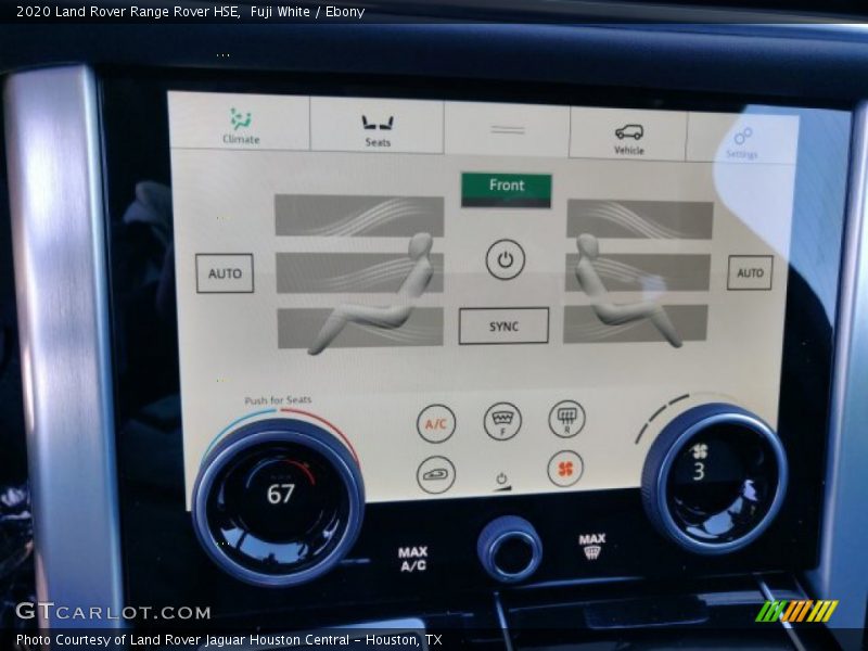 Fuji White / Ebony 2020 Land Rover Range Rover HSE
