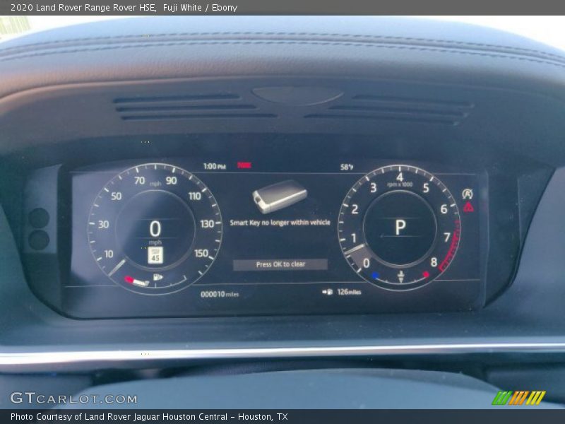 Fuji White / Ebony 2020 Land Rover Range Rover HSE