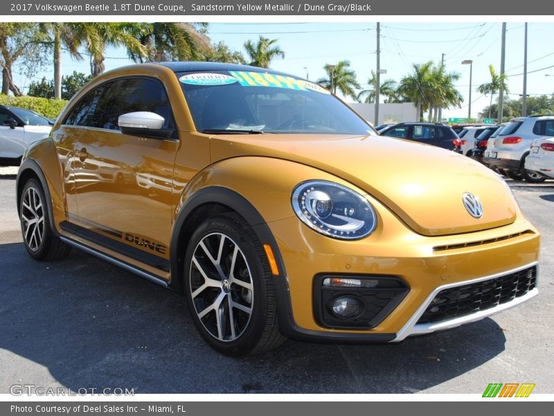 Front 3/4 View of 2017 Beetle 1.8T Dune Coupe
