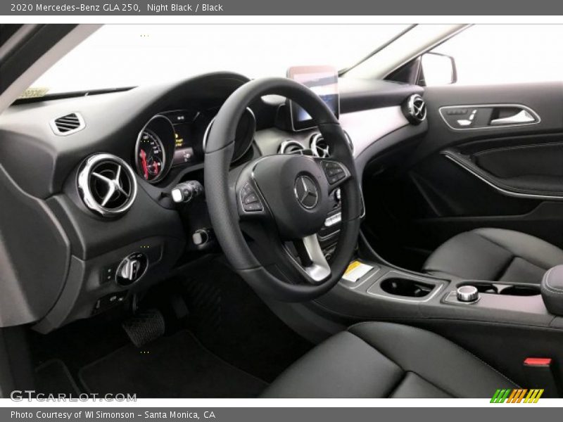 Night Black / Black 2020 Mercedes-Benz GLA 250