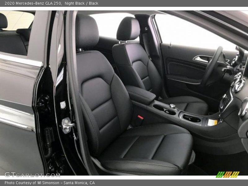 Night Black / Black 2020 Mercedes-Benz GLA 250
