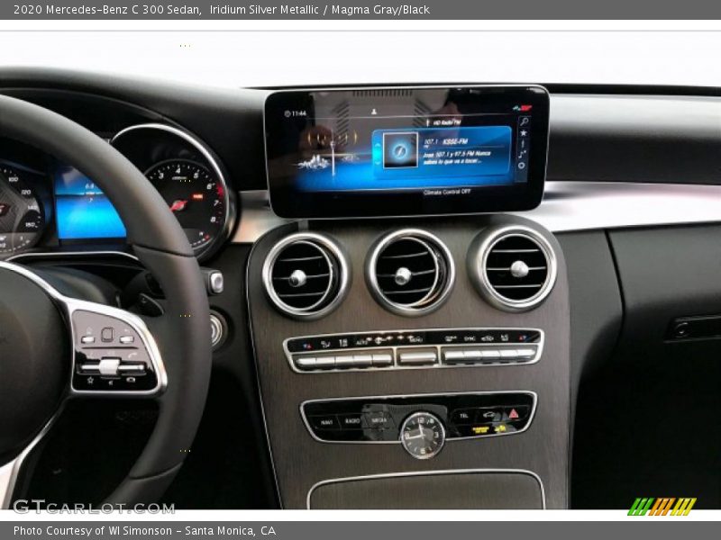 Iridium Silver Metallic / Magma Gray/Black 2020 Mercedes-Benz C 300 Sedan