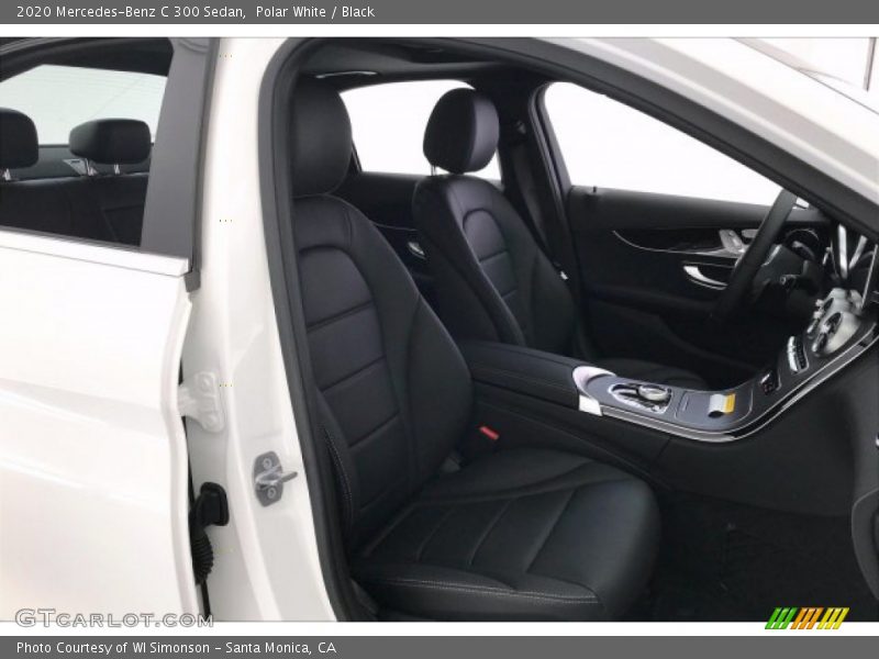 Polar White / Black 2020 Mercedes-Benz C 300 Sedan