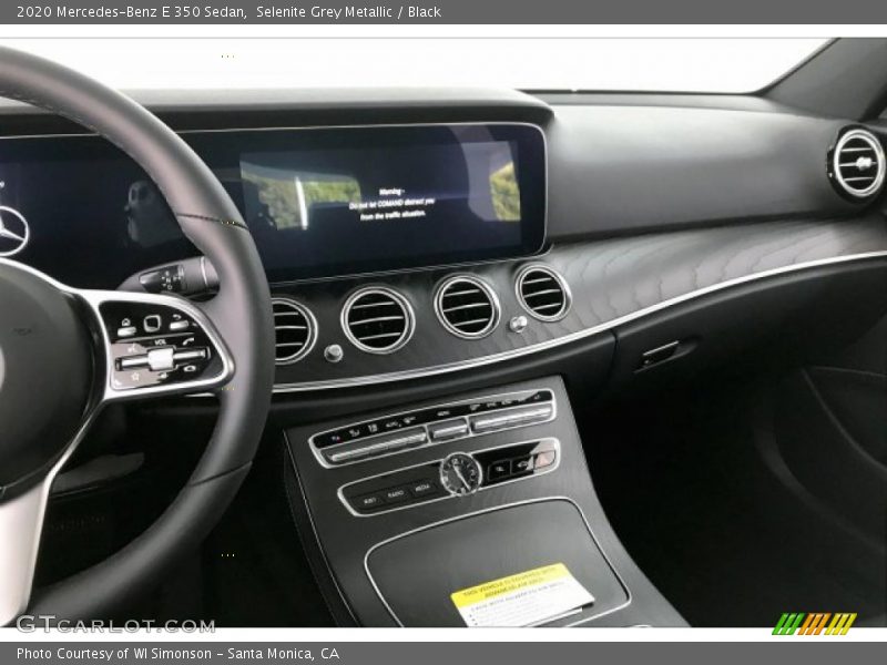 Selenite Grey Metallic / Black 2020 Mercedes-Benz E 350 Sedan