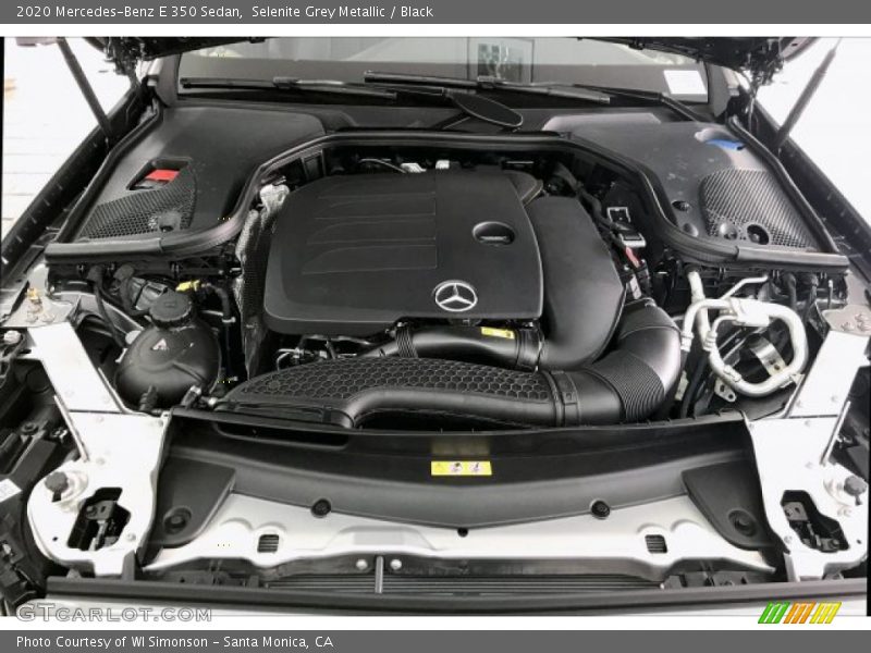Selenite Grey Metallic / Black 2020 Mercedes-Benz E 350 Sedan