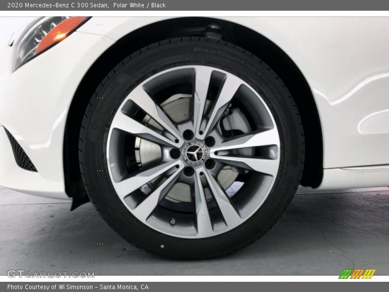 Polar White / Black 2020 Mercedes-Benz C 300 Sedan