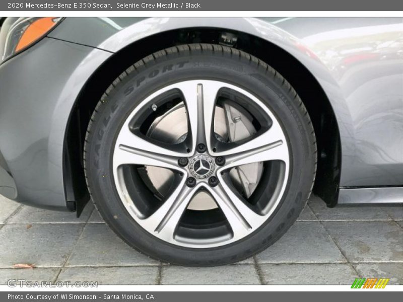 Selenite Grey Metallic / Black 2020 Mercedes-Benz E 350 Sedan