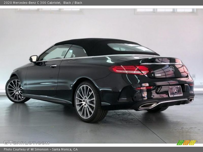 Black / Black 2020 Mercedes-Benz C 300 Cabriolet
