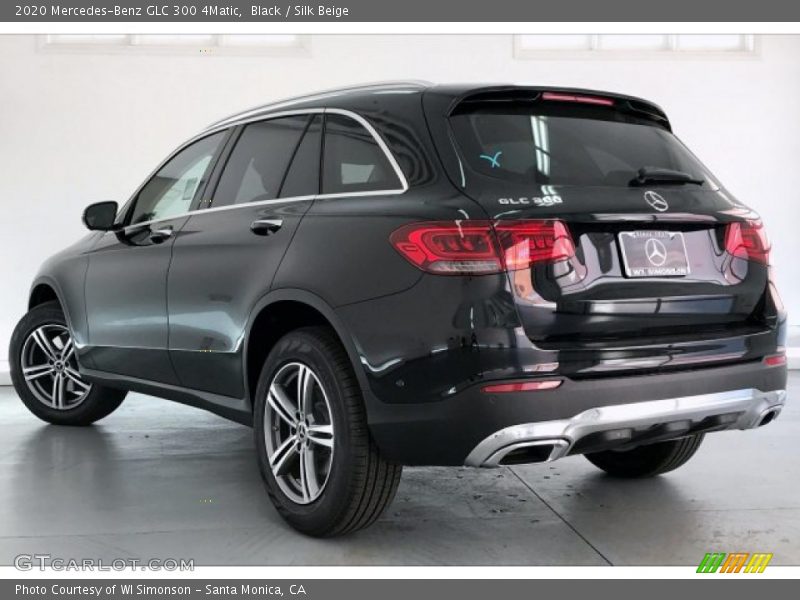 Black / Silk Beige 2020 Mercedes-Benz GLC 300 4Matic