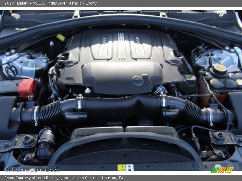 Indus Silver Metallic / Ebony 2020 Jaguar F-PACE S