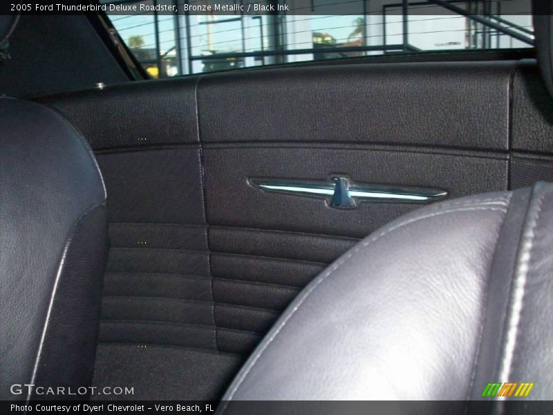 Bronze Metallic / Black Ink 2005 Ford Thunderbird Deluxe Roadster