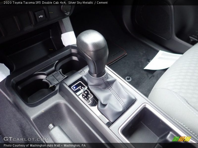  2020 Tacoma SR5 Double Cab 4x4 6 Speed Automatic Shifter