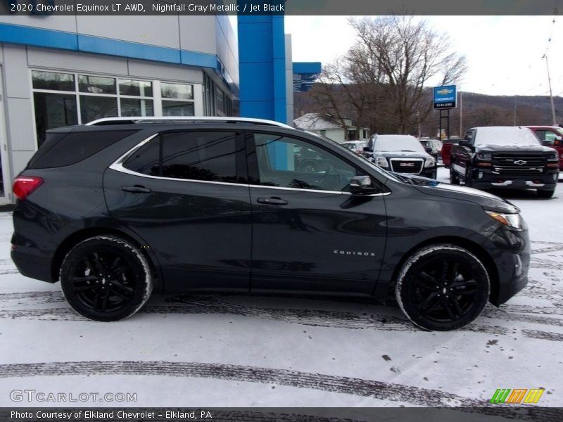 Nightfall Gray Metallic / Jet Black 2020 Chevrolet Equinox LT AWD