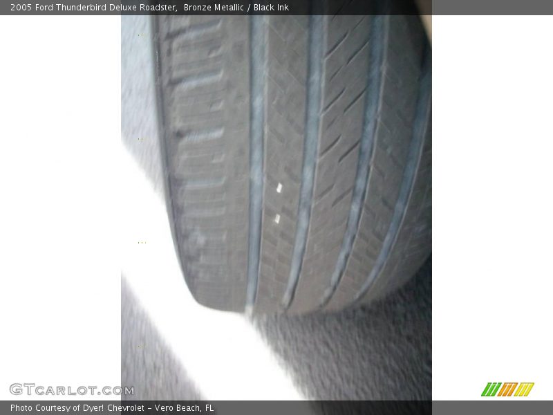 Bronze Metallic / Black Ink 2005 Ford Thunderbird Deluxe Roadster
