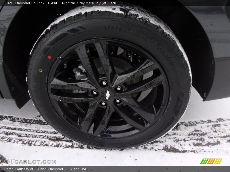 Nightfall Gray Metallic / Jet Black 2020 Chevrolet Equinox LT AWD