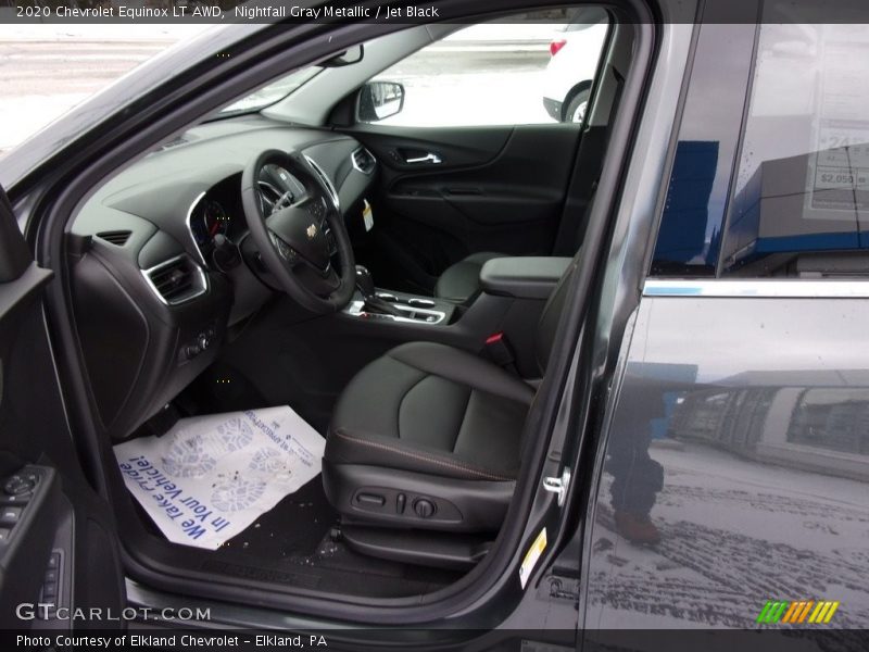Nightfall Gray Metallic / Jet Black 2020 Chevrolet Equinox LT AWD