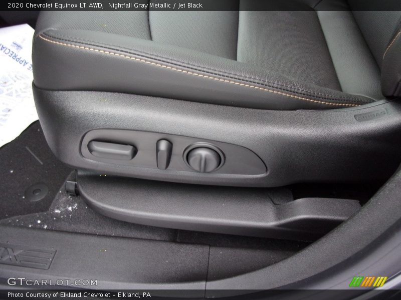 Nightfall Gray Metallic / Jet Black 2020 Chevrolet Equinox LT AWD