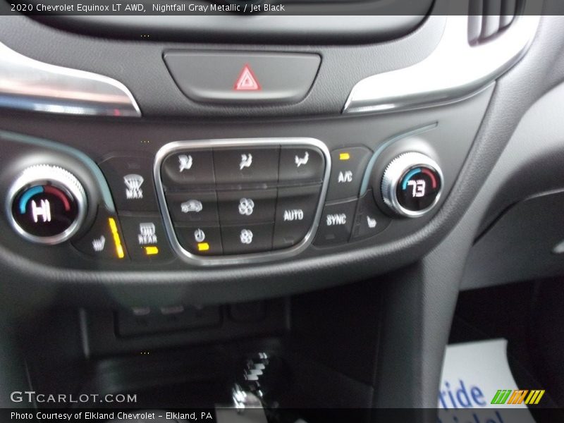 Nightfall Gray Metallic / Jet Black 2020 Chevrolet Equinox LT AWD