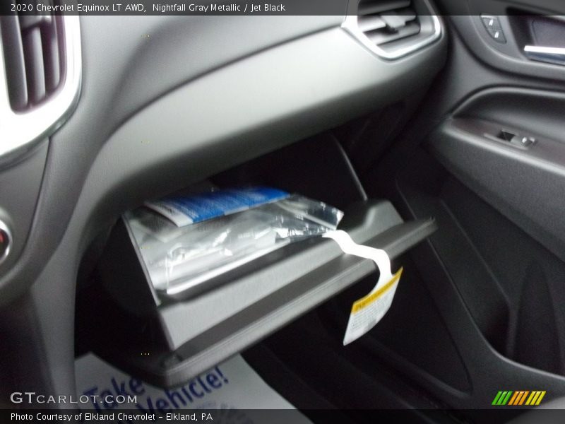 Nightfall Gray Metallic / Jet Black 2020 Chevrolet Equinox LT AWD