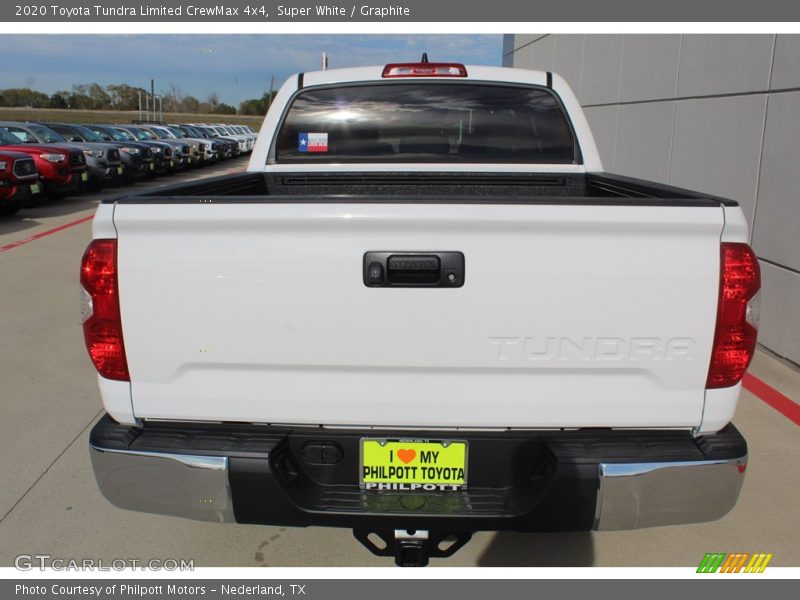 Super White / Graphite 2020 Toyota Tundra Limited CrewMax 4x4