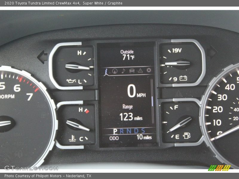  2020 Tundra Limited CrewMax 4x4 Limited CrewMax 4x4 Gauges