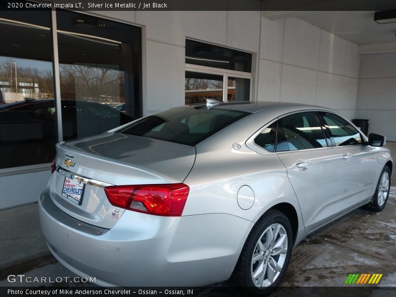 Silver Ice Metallic / Jet Black 2020 Chevrolet Impala LT
