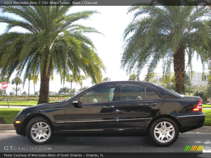 Black / Charcoal 2003 Mercedes-Benz C 240 4Matic Sedan