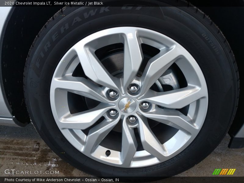 Silver Ice Metallic / Jet Black 2020 Chevrolet Impala LT