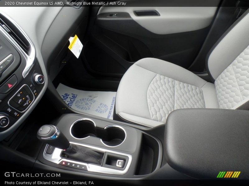 Midnight Blue Metallic / Ash Gray 2020 Chevrolet Equinox LS AWD