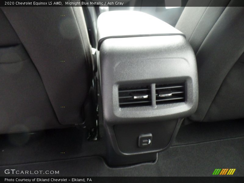 Midnight Blue Metallic / Ash Gray 2020 Chevrolet Equinox LS AWD