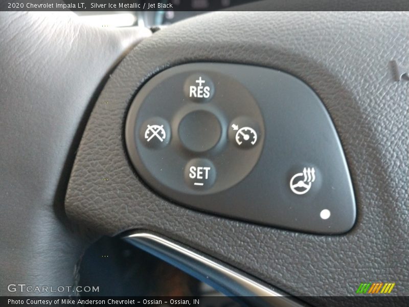 Silver Ice Metallic / Jet Black 2020 Chevrolet Impala LT