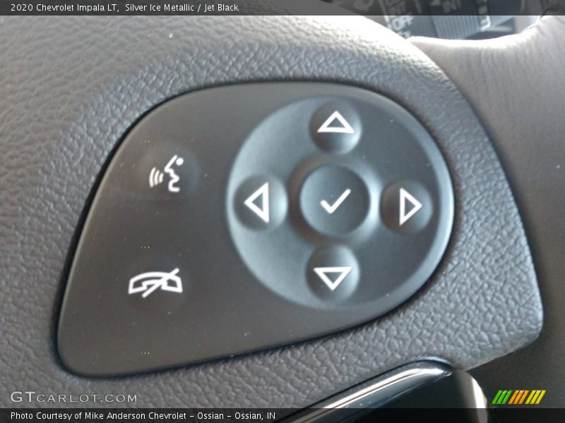 Silver Ice Metallic / Jet Black 2020 Chevrolet Impala LT