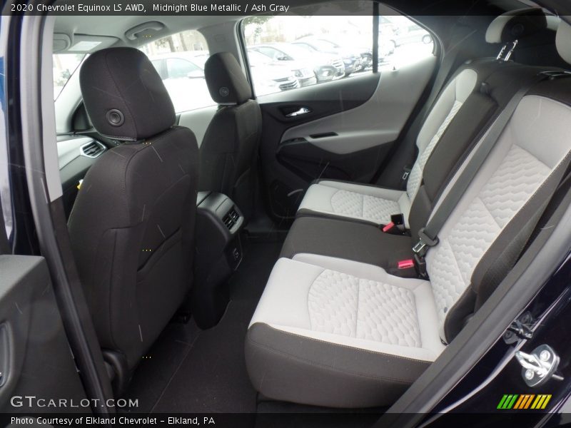Midnight Blue Metallic / Ash Gray 2020 Chevrolet Equinox LS AWD