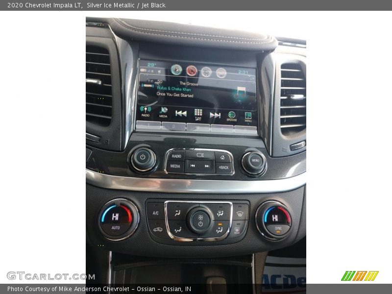 Silver Ice Metallic / Jet Black 2020 Chevrolet Impala LT