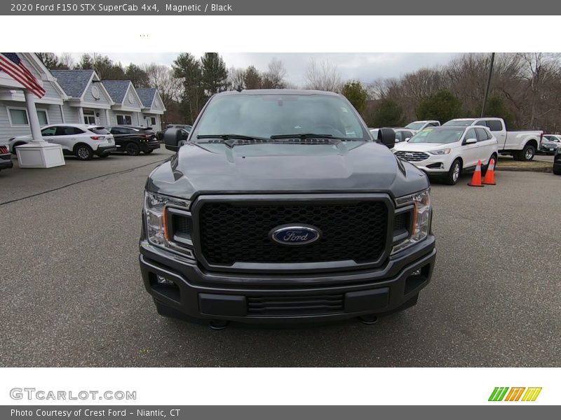 Magnetic / Black 2020 Ford F150 STX SuperCab 4x4