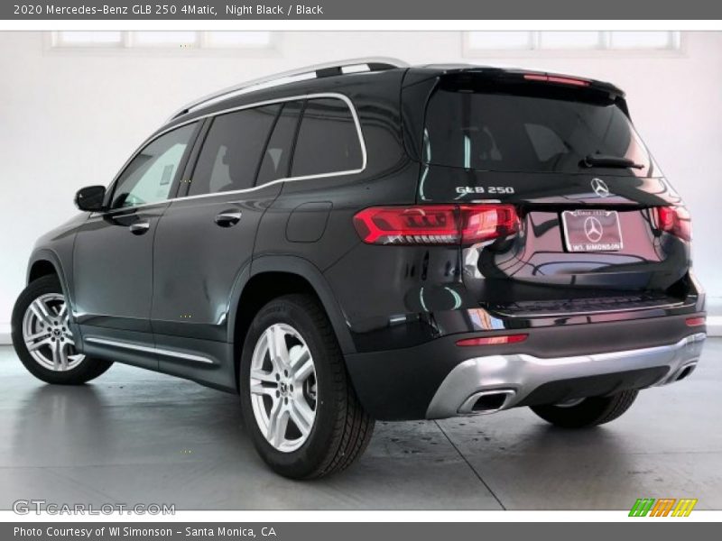 Night Black / Black 2020 Mercedes-Benz GLB 250 4Matic