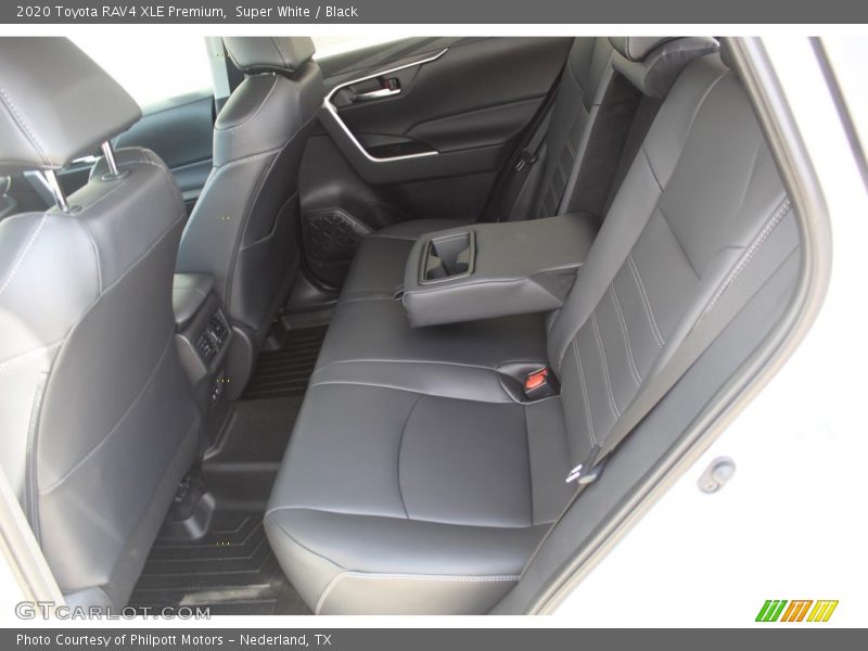 Super White / Black 2020 Toyota RAV4 XLE Premium