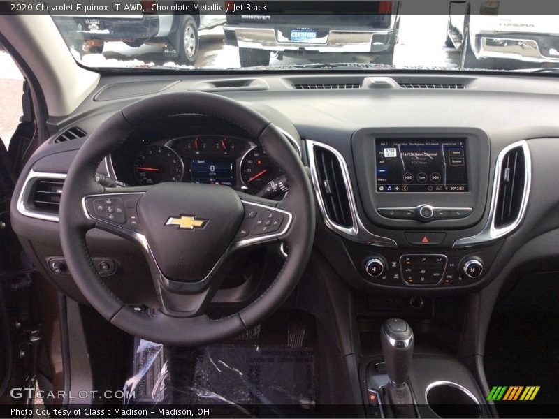 Chocolate Metallic / Jet Black 2020 Chevrolet Equinox LT AWD